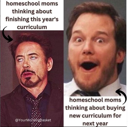 Moms and their curriculum, man…
