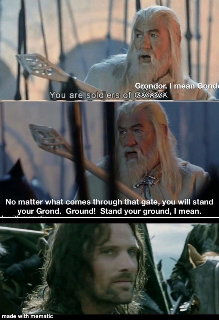 Grondalf has spoken!
