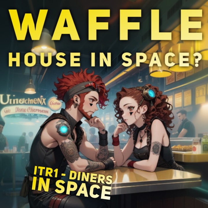 (ITR1) Diners In Space – Poetry for Warriors Daily (Ep. 54)